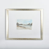 PEACE LANDSCAPE DECKLE EDGE FRAMED PAINTING - SERIES 2 NO 1 - By Lacey