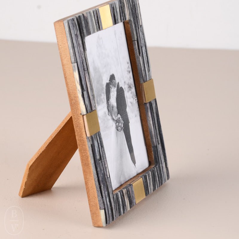 MANSOUR FACETED PICTURE FRAME - Shiraleah
