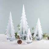 Simon Pearce SNOWY BRANCHES GLASS EVERGREEN TREE