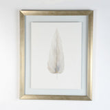 By Lacey MEDIUM FLOATED FRAMED FEATHER PAINTING - SERIES 7 NO 5