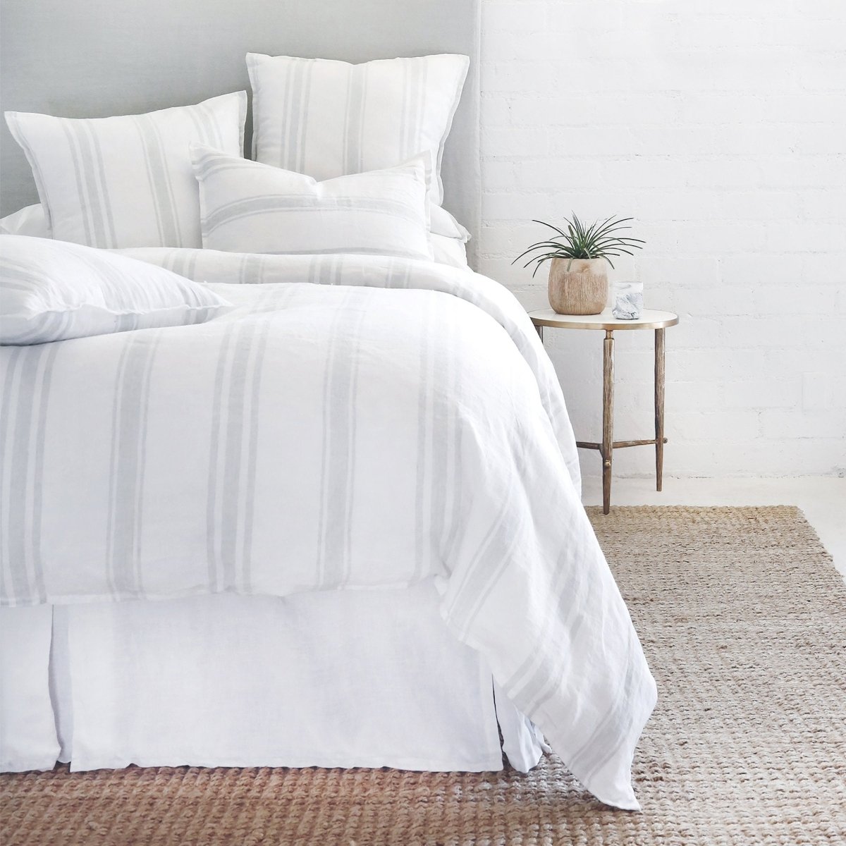 Pom Pom At Home JACKSON DUVET White_Ocean