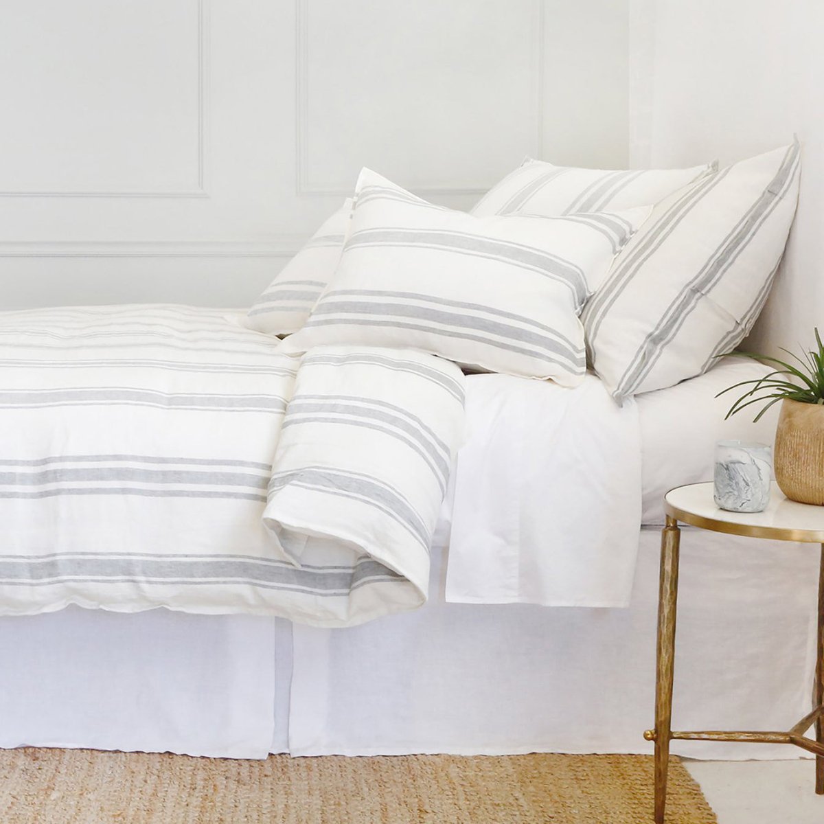 Pom Pom At Home JACKSON SHAM Cream_Grey