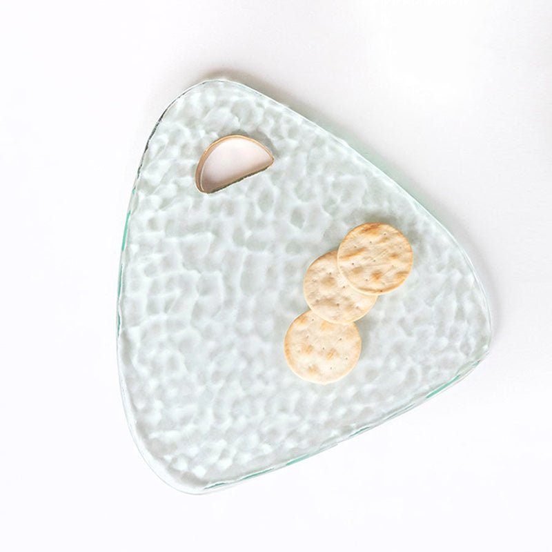 Annieglass TEAR DROP TRIANGULAR TRIVET