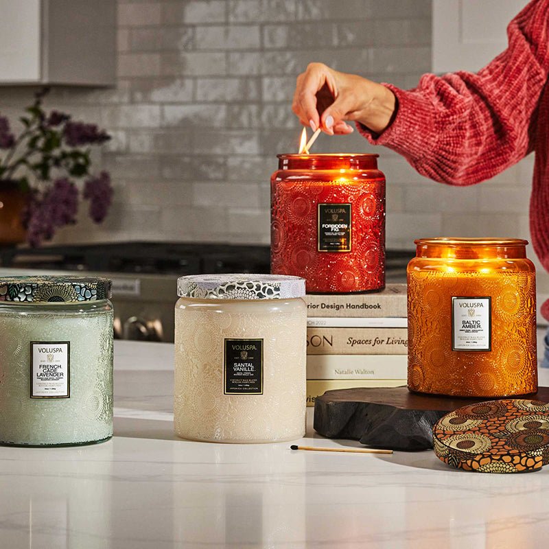 Luxe Jar Candle By Voluspa – Bella Vita Gifts & Interiors