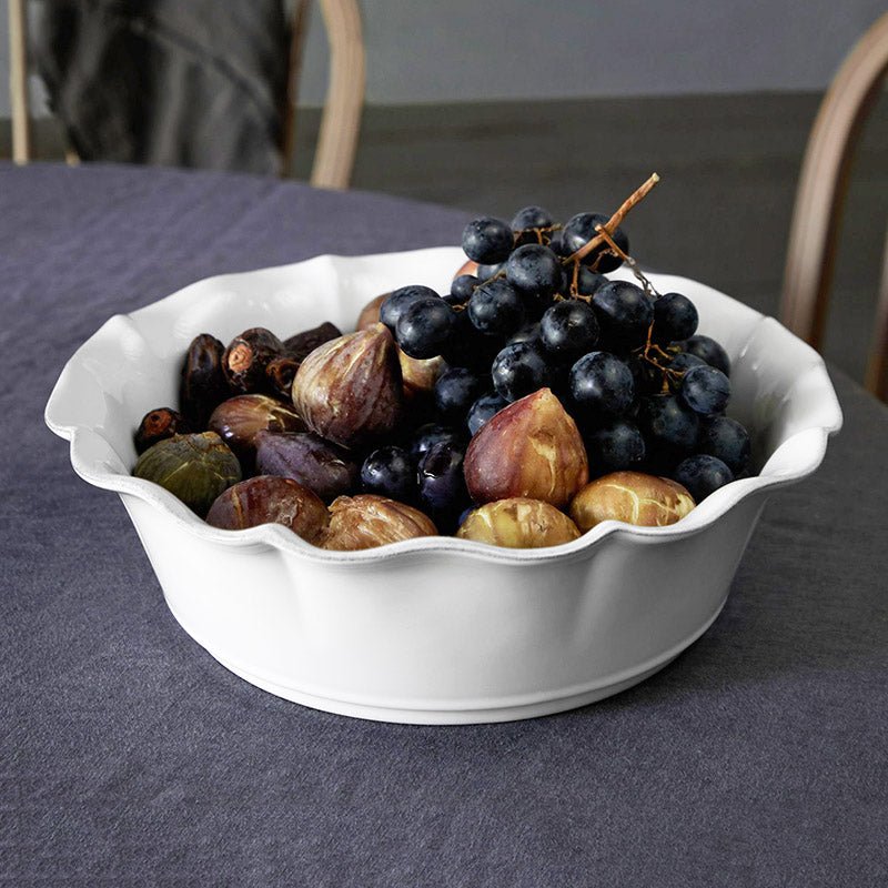 Costa Nova ROSA SERVING BOWL White