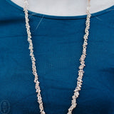 Virtue SQUARE CLUSTER CHAIN Y DROP NECKLACE