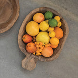 Creative Co-op FOUND DECORATIVE WOOD BOWL