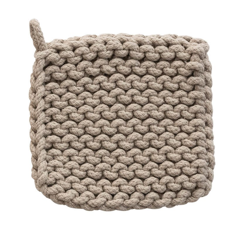 Spring Square Crocheted Pot Holder – IntuitionMurray