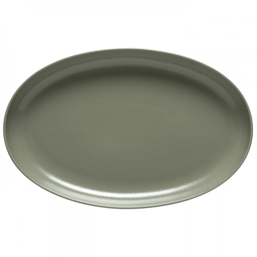 Casafina PACIFICA OVAL PLATTER Artichoke Green Large