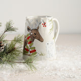 Casafina DEER FRIENDS PITCHER White