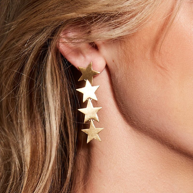 Ink and Alloy FALLING STARS EARRINGS