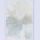 BAMBOO FRAMED BLUE WATERSCAPE PAINTING #10 - Haley Farris Fine Art