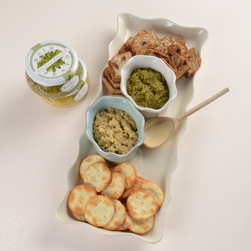 RUFFLED RECTANGULAR TRAY
