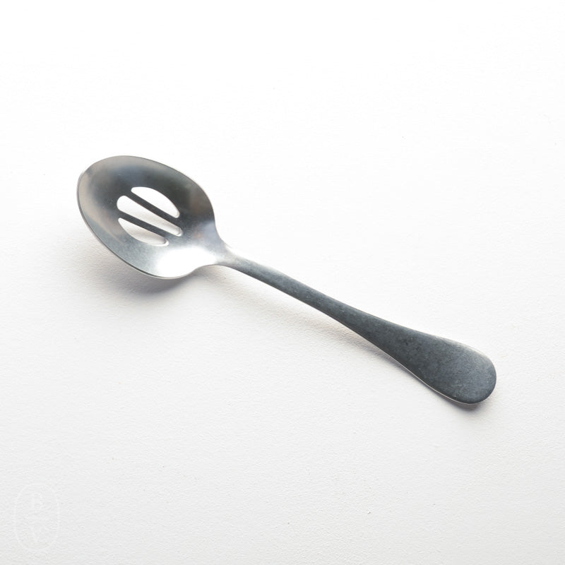 Mepra VINTAGE SLOTTED SERVING SPOON Pewter