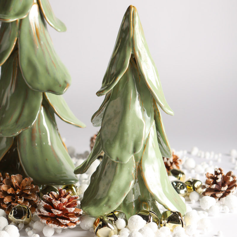 Creative Co-op HANDMADE STONEWARE TREE