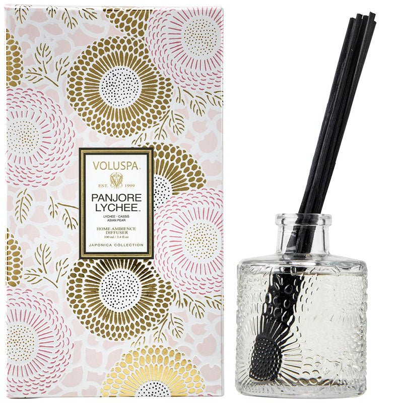 Voluspa BOXED REED DIFFUSER Panjore Lychee