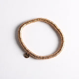 Ink and Alloy SEQUIN STRETCH BRACELET Gold