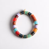 Ink and Alloy LARGE SEQUIN STRETCH BRACELET Muted