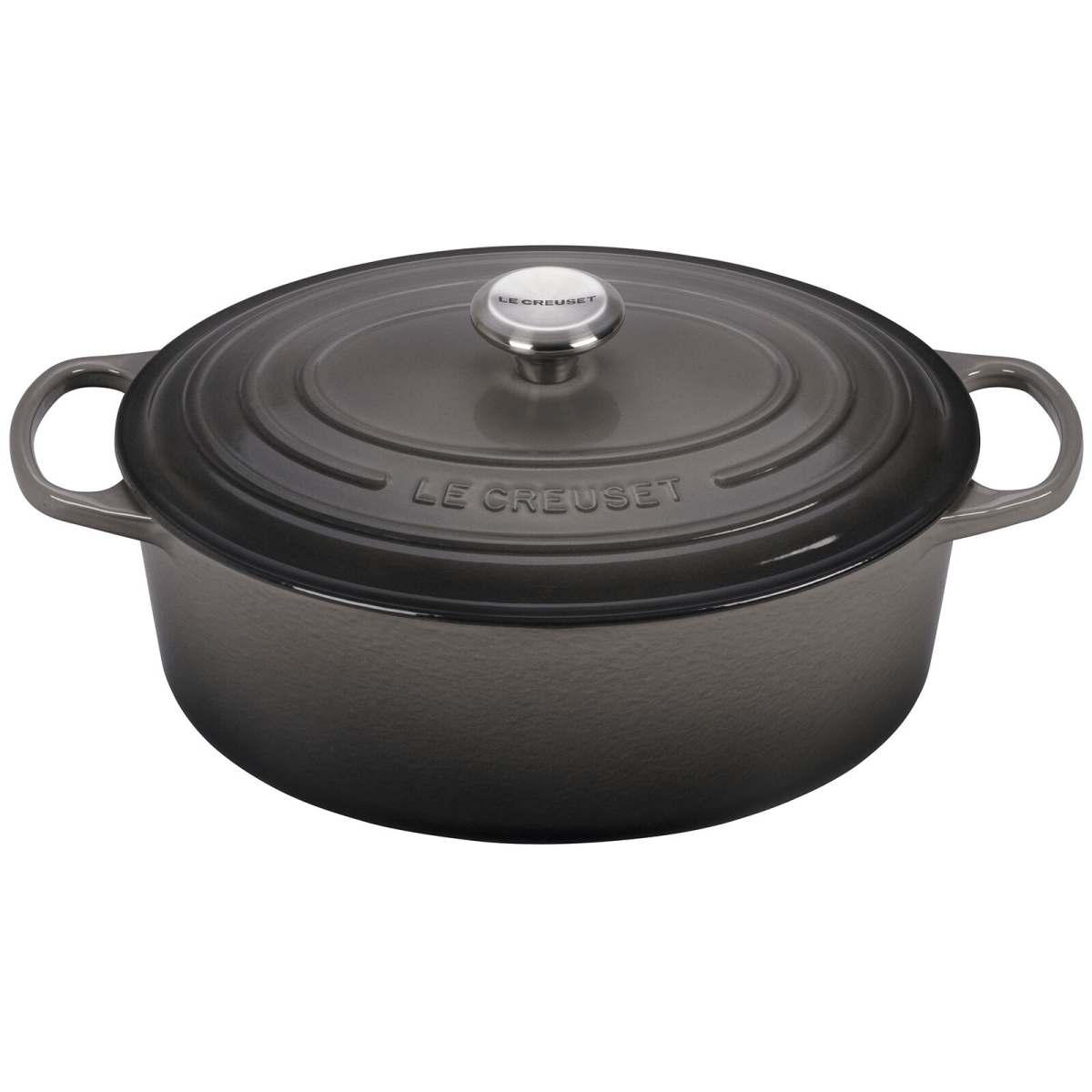 Le Creuset OVAL DUTCH OVEN Oyster 6.75 QT