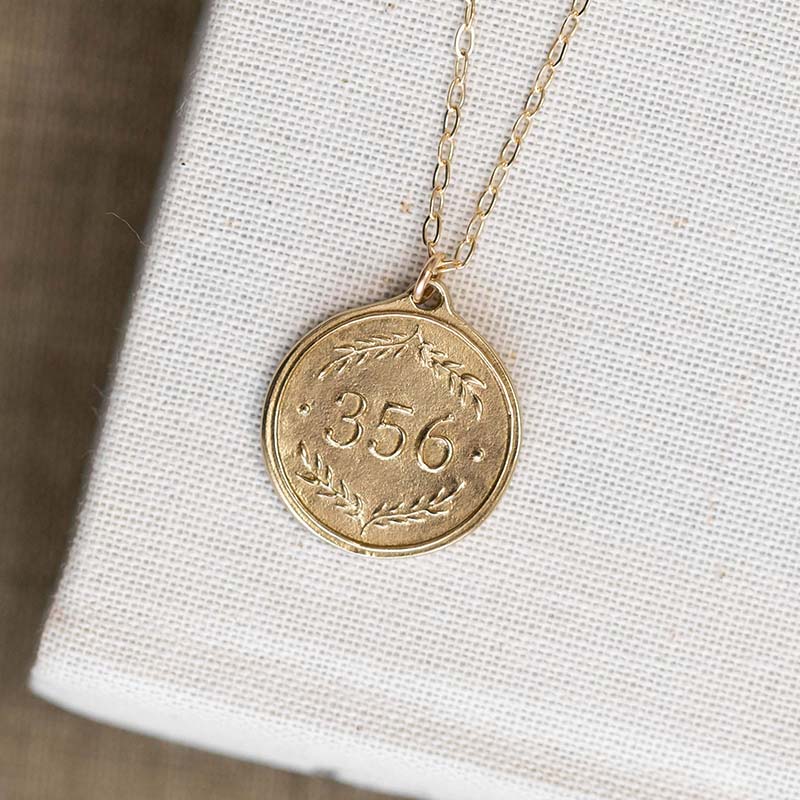 Madison Sterling Jewelry BIBLE VERSE PENDANT NECKLACE Bronze Proverbs 3:5-6