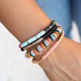 Ink and Alloy LARGE SEQUIN STRETCH BRACELET