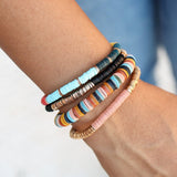 Ink and Alloy SEQUIN STRETCH BRACELET