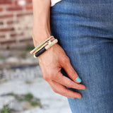 Ink and Alloy LARGE SEQUIN STRETCH BRACELET
