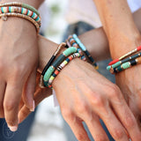 Ink and Alloy LARGE SEQUIN STRETCH BRACELET