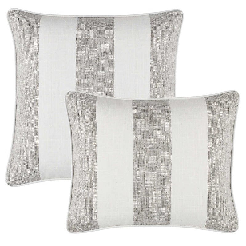 AWNING STRIPE INDOOR OUTDOOR PILLOW - Pine Cone Hill