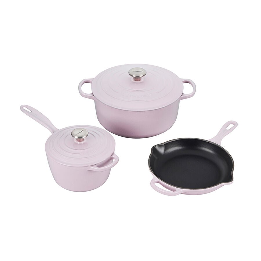 Le Creuset 5 PIECE SIGNATURE CAST IRON SET